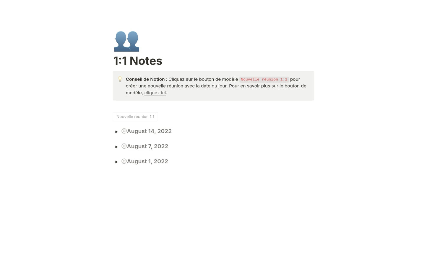 Template Notion – Notes d’entretiens individuels